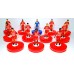 Subbuteo Andrew Table Soccer Olympiacos 2020-21 on Classic Hasbro bases